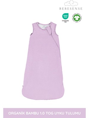 Bebesense Organik Bambu Uyku Tulumu – 2.5 Tog Giyilebilir Battaniye, Çift Taraflı Fermuar