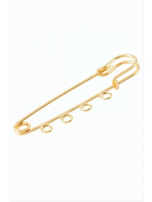 Marsilyan 4 Halkalı Iskoç Çengel Iğnesi 7 cm 1 Adet