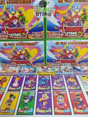 Emrah Gültekin Brawl Stars Efsaneler Takımı Hediye Paketli Mini Sürpriz Oyuncak +Şeker Süper Oyun Seti