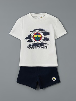 Lc Waikiki Yeni Sezon Fenerbahçe Baskılı Erkek Bebek Şortlu Takım