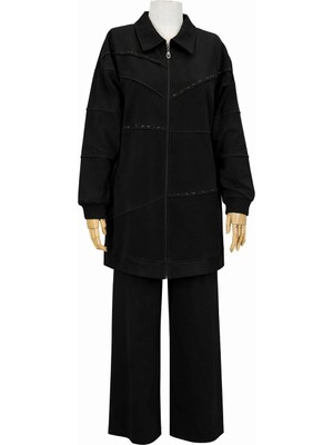 JOOQSTORE Fermuarlı Taşlı Takım