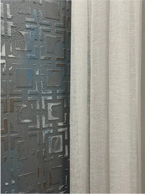 Ervin Sık Pileli Keten Tül Perde – Bohem Tarz, Dolgun ve Şık Görünüm