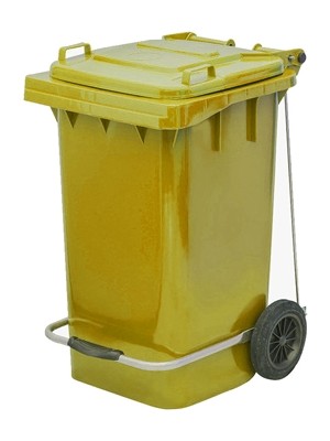 Nemkar Konteyner 80 Lt Pedallı Sarı