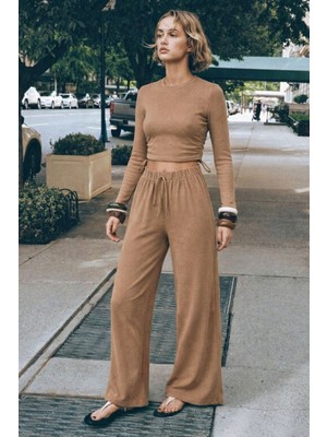 Hakke Yanlar Büzgülü  Fitilli Alt Üst Takım