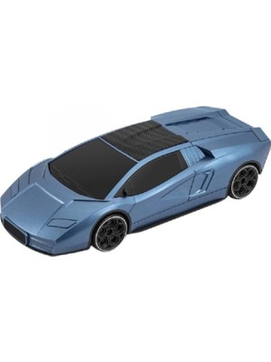 Marsilyan Mavi Model Araba Tasarımlı Hoparlör - Bluetooth USB Özellikli