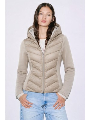 Kontrast Şişme Mont