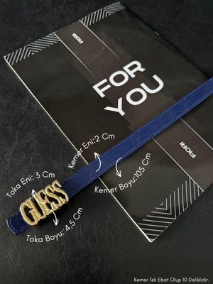 Fiori Yazı Tokalı Ince Kadın Kemeri, Ceket Kemeri, Gömlek Kemeri, Elbise Kemeri