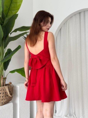 Bi Baksana Dreas Fiyon Detaylı Elbise