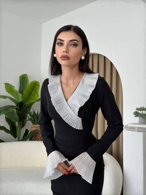 Bi Baksana Florina Midi Boy Elbise