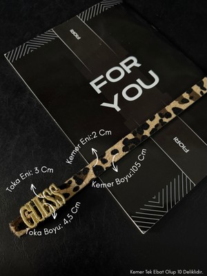 Fiori Yazı Tokalı Ince Kadın Kemeri, Ceket Kemeri, Gömlek Kemeri, Elbise Kemeri