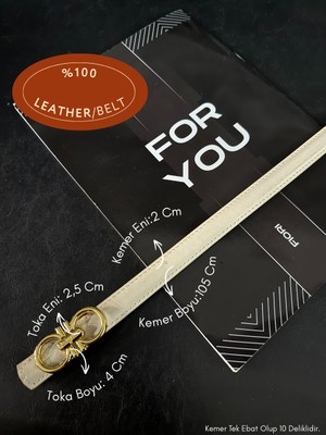 Fiori Hakiki Bombeli Deri Birleşik Yuvarlak Tokalı Kadın Pantolon Kemeri, Ceket Kemeri, Elbise Kemeri