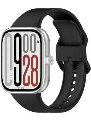 Mi7a Redmi Watch 4 / Redmi Watch 5 / Redmi Watch 6 Uyumlu Tokalı Silikon Kordon