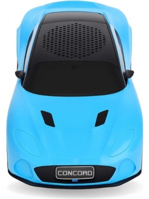 Marsilyan Mavi Araba Tasarımlı Hoparlör - Bluetooth Fm USB Özellikli