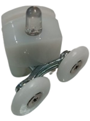 İmamoğlu Duşakabin Tekeri 8li -Şeffaf