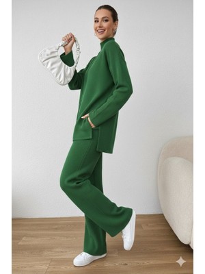 Bi Baksana Kadın Uzun Kollu Triko Ikili Takım