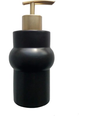 Arow Jane Porselen Sıvı Sabunluk Siyah DC1.TR-3284-1