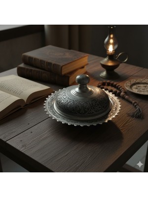 Eski Yeni Antik El Işçiliği Dövme Antika Bakır Lenger