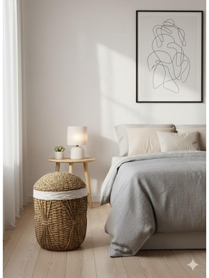 Panalı Çamaşır Sepeti Küçük