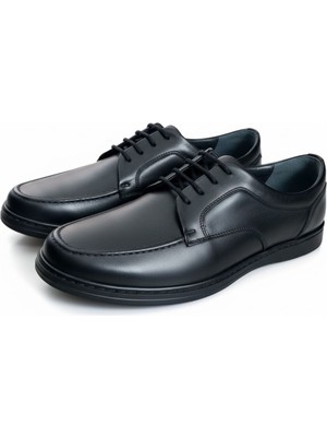 Zueofficial Hakiki Deri Bağcıklı Günlük Erkek Ayakkabı