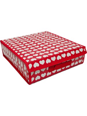 Hasyılmaz 16 Bölmeli Çekmece Düzenleyici Organizer Kalp Desenli 102