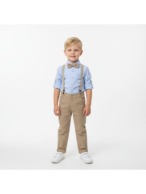 Seabubbles Papyonlu Gömlekli Erkek Çocuk Takım 4lü Set