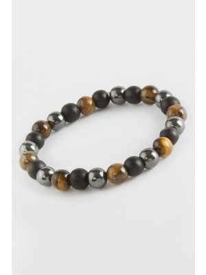 İlk El Grup Ieg™ Kaplangözü Hematit Doğaltaş Bileklik