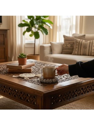 El Yapımı Taş Tozu Aksesuar Tabak | Minimal Ev Dekoru | Hediye Seçeneği