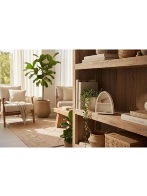 Taş Tozu Mini Masa Aksesuar Rafı