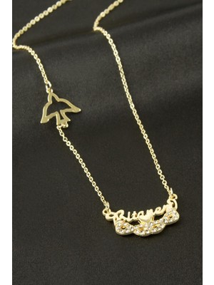 Linarx Bitanem Yazılı Sonsuzluk Şans Kolye