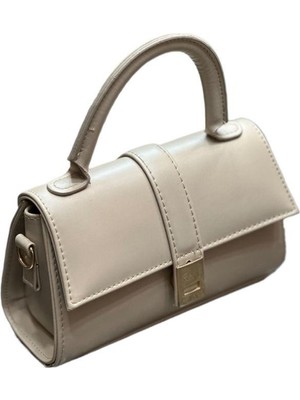 Kadın Moon Model Kemer Detaylı Çapraz El ve Omuz Çantası