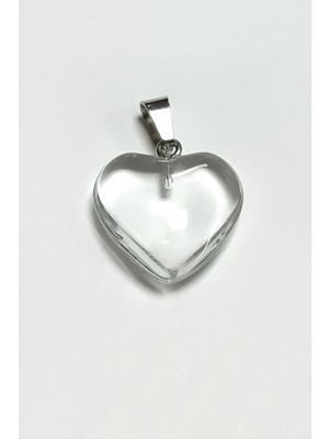 Linarx Kuvars Kalpli Doğaltaş Kolye Ucu