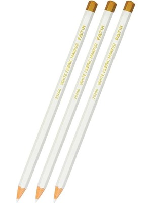 Beyaz Kurşun Kalem 3 Adet Fatih Kurşun Kalem Beyaz Renkli Çizim Kalemi Gölgeleme Siyah Renkli Kağıtlar Için