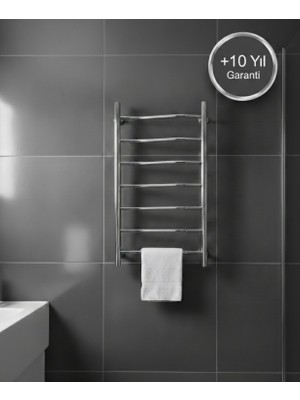 Diva 500X800MM Paslanmaz Çelik Havlupan Krom Lakos Serisi