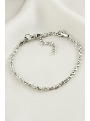 Linarx Burgulu Çelik Bileklik