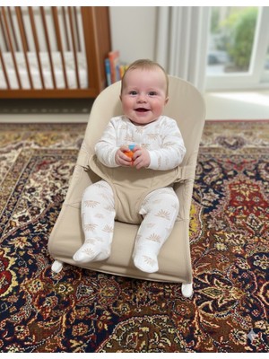 ruhaay Bebek Pamuk Uzun Kollu Mevsimlik Baskılı Zıbın