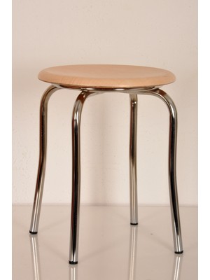 Berawond Werzalit Tabure Ahtapot Tabure Mutfak Taburesi Demir Tabure(1 Adet)