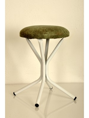 Berawond Beyaz Kupa Tabure (1 Adet)