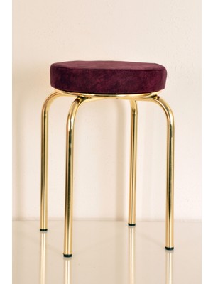 Berawond 6 Lı Mor Ninova Altın Ahtapot Tabure Mutfak Taburesi Demir Tabure