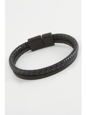 Linarx Mıknatıslı Orjinal Deri Bileklik