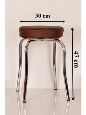 Berawond 10 Lu Kahverengi Mutfak Taburesi Profil Tabure Metal Tabure Kalın Tabure Istiflenebilir