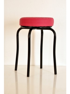 Berawond 10 Lu Pembe Siyah Profil Tabure Metal Tabure Kalın Tabure Mutfak Taburesi