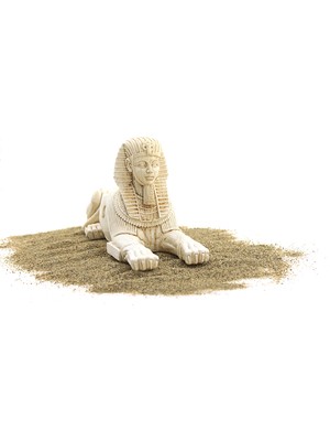 Sfenks Mumluk - Antik Mısır Sfenks Mumluk T-Light Mum Dahil