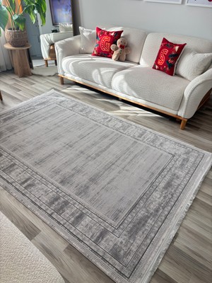 Andromeda Nazenin, Ipeksi Viskon Triko Akrilik Dokuma Halı Oturma Odası ve Salon Halısı