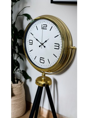 Almira Butik Zentime Elegance Gold Tripod Ayaklı Saat
