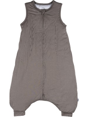 Bebesense Organik Bambu Ayaklı Uyku Tulumu – 2.5 Tog Giyilebilir Battaniye, Çift Taraflı Fermuar