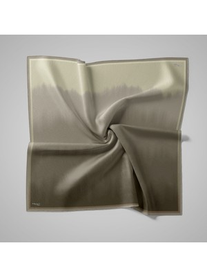 Piramit Naturel Eşarp | Dalga