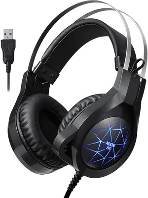 Ally N1 Rgb Kulaküstü Kablolu Kulaklığı Gürültü Engelleyici KULAKLIK-(5775)