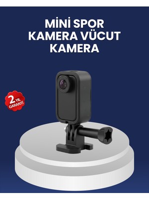 Vlog Seyahat ve Günlük Video Çekimleri Için Mini Kamera