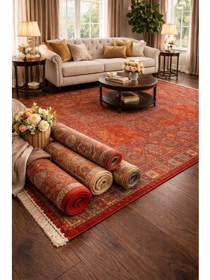 Dekorini Heritage Özel Tasarım Dokuma Yer Halısı