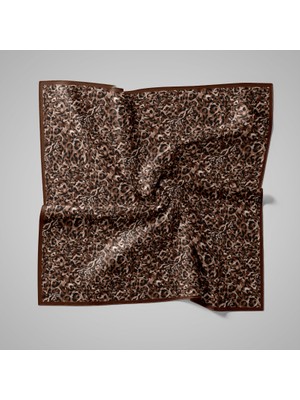 Piramit Naturel Eşarp | Asil Leopar